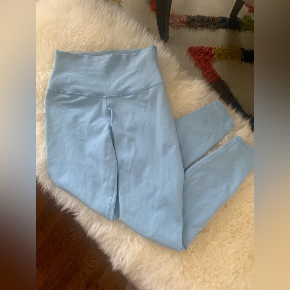 Alo 7/8 Airbrush Blue Leggings